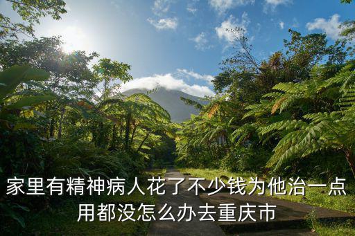 家里有精神病人花了不少錢為他治一點用都沒怎么辦去重慶市