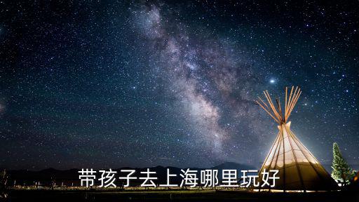 帶孩子去上海哪里玩好