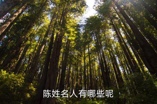姓陳的名人有哪些,陳琳、陳寅恪都是什么?