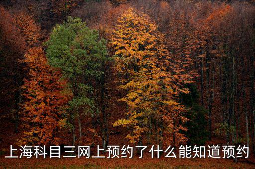 上?？颇咳W(wǎng)上預(yù)約了什么能知道預(yù)約