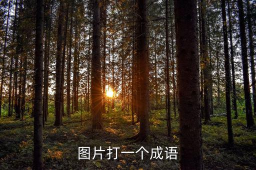 圖片猜成語，根據圖片猜一成語謝謝