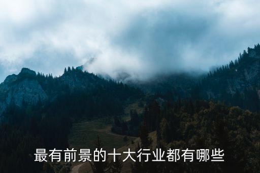 最賺錢的十大行業,在中國最賺錢十大行業你知道多少?