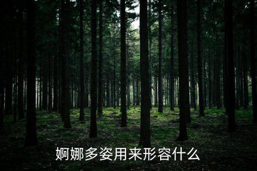 婀娜多姿用來形容什么