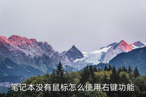沒有鼠標(biāo)怎么右鍵,電腦沒有鼠標(biāo)怎么使用鼠標(biāo)左鍵右鍵?