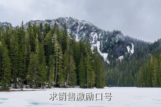 求銷售激勵口號
