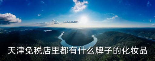 天津免稅店里都有什么牌子的化妝品