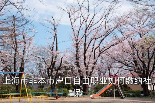 上海市非本市戶口自由職業如何繳納社保