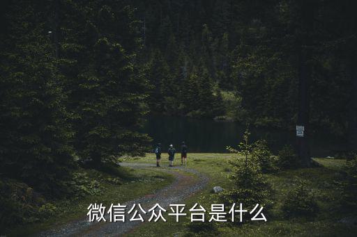 微信公眾平臺是什么