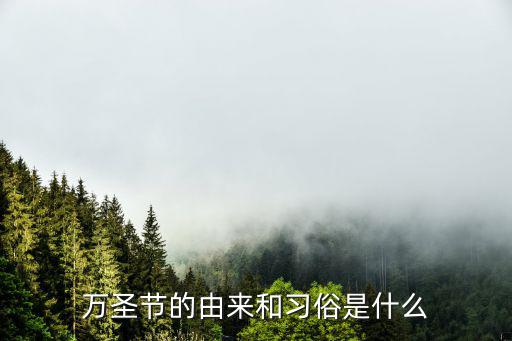 萬(wàn)圣節(jié)的由來(lái)和習(xí)俗,不給糖就搗亂萬(wàn)圣節(jié)來(lái)歷和習(xí)俗