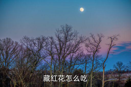 藏紅花怎么吃