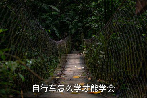 自行車怎么學(xué)才能學(xué)會