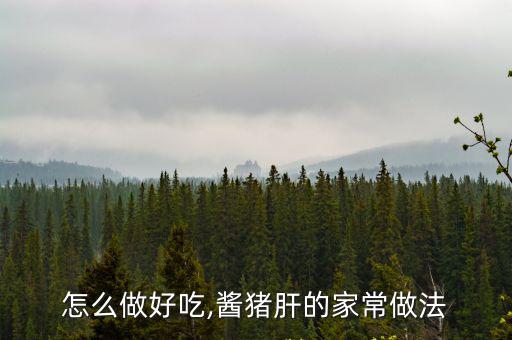 醬豬肝的家常做法,醬爆豬肝怎么做好吃,秘制醬油豬肝