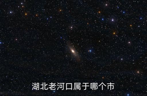 湖北老河口屬于哪個市
