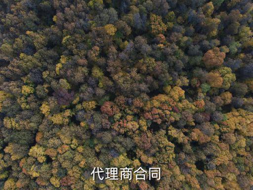 代理商合同
