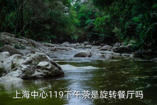 上海中心119下午茶是旋轉餐廳嗎