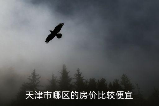 天津市哪區的房價比較便宜