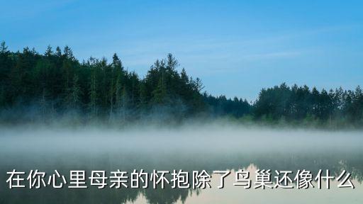 母親的懷抱，一 母親的懷抱量詞