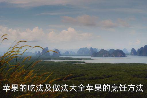 蘋果的吃法及做法大全蘋果的烹飪方法