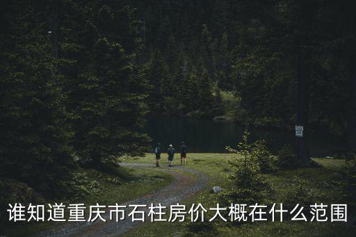 誰知道重慶市石柱房價大概在什么范圍