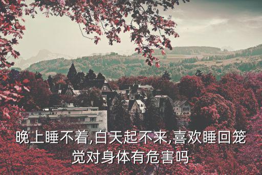 晚上睡不著,白天起不來,喜歡睡回籠覺對身體有危害嗎
