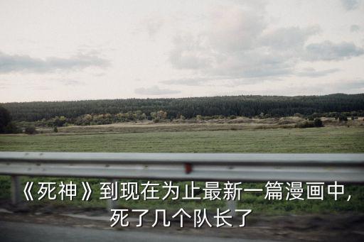 《死神》到現在為止最新一篇漫畫中,死了幾個隊長了