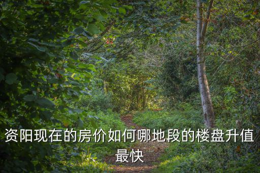 資陽現在的房價如何哪地段的樓盤升值最快