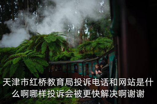 天津市網上投訴網站，天津市紅橋教育局投訴電話和網站是什么啊哪樣投訴會被更快解決啊謝謝