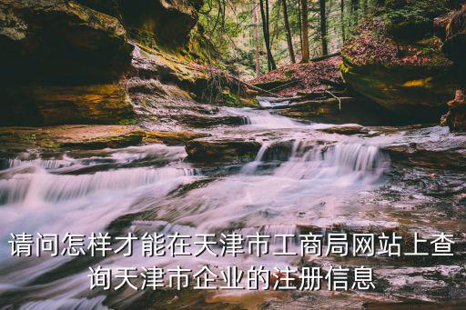 天津市工商局網上辦事大廳，問一下天津工商局的網站