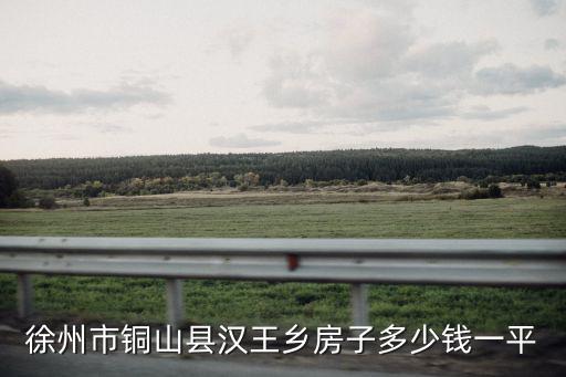 徐州市銅山縣漢王鄉(xiāng)房子多少錢一平
