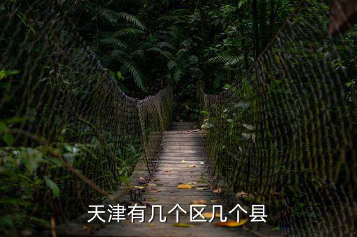 天津有幾個區幾個縣