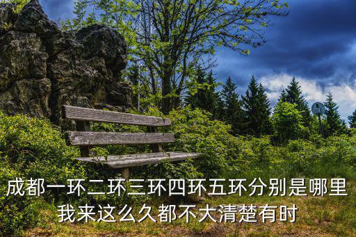 成都一環二環三環四環五環分別是哪里我來這么久都不大清楚有時
