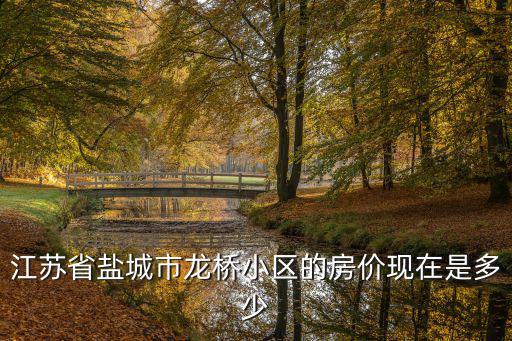 江蘇省鹽城市龍橋小區(qū)的房價現(xiàn)在是多少
