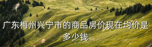 梅州哪個小區(qū)房價(jià)最貴，廣東梅州興寧市的商品房價(jià)現(xiàn)在均價(jià)是多少錢
