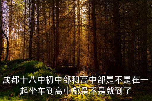 成都市十八中初中如何分班，成都十八中初中在哪里