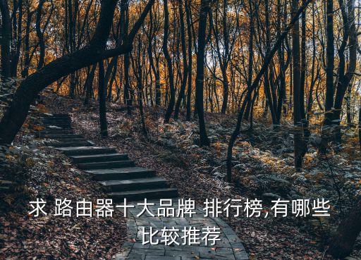 求 路由器十大品牌 排行榜,有哪些比較推薦