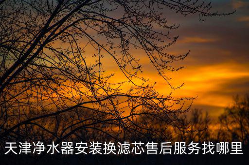 天津凈水器安裝換濾芯售后服務找哪里