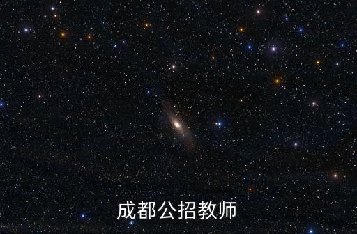 成都公招教師