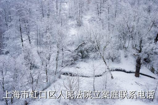 上海市虹口區(qū)人民法院立案庭聯(lián)系電話