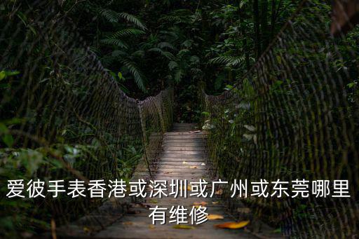 愛彼手表香港或深圳或廣州或東莞哪里有維修