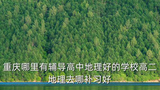 重慶哪里有輔導(dǎo)高中地理好的學(xué)校高二地理去哪補(bǔ)習(xí)好