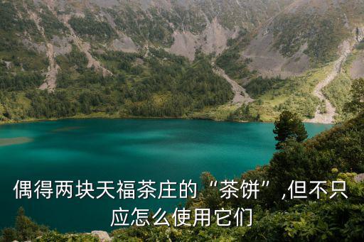 偶得兩塊天福茶莊的“茶餅”,但不只應(yīng)怎么使用它們