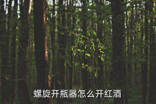 紅酒開瓶器,紅酒開瓶器怎么使用?