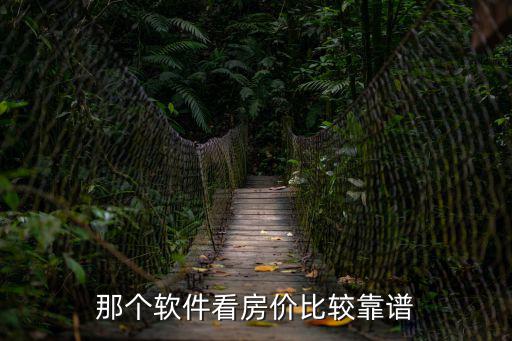那個軟件看房價比較靠譜