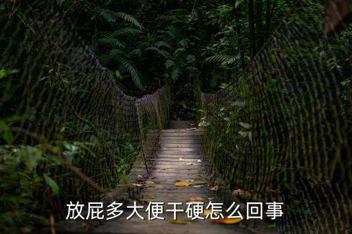 放屁多大便干硬怎么回事