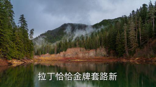 拉丁恰恰金牌套路新