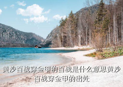 黃金百戰(zhàn)穿金甲,黃沙百戰(zhàn)穿金甲，不破樓蘭終不還