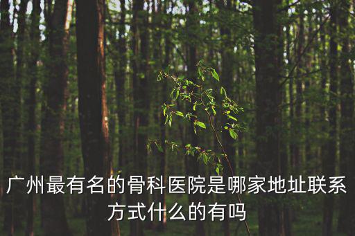 廣州金沙醫(yī)院骨科中心，我想問(wèn)哈在金沙附近哪有比較專(zhuān)業(yè)點(diǎn)的骨科醫(yī)院啊