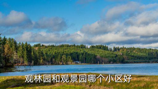觀林園和觀景園哪個(gè)小區(qū)好