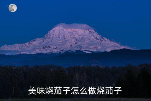 美味燒茄子,紅燒茄子的做法秘訣!