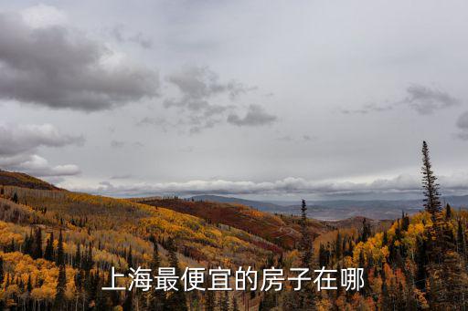 上海市哪個(gè)區(qū)房價(jià)最低，上海哪個(gè)區(qū)房子比較便宜